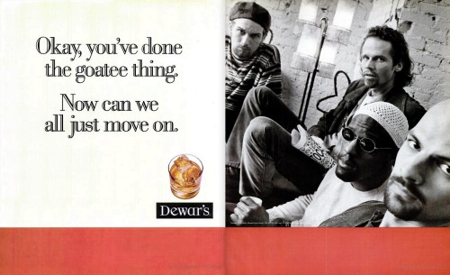Dewar’s whisky ad, 1995