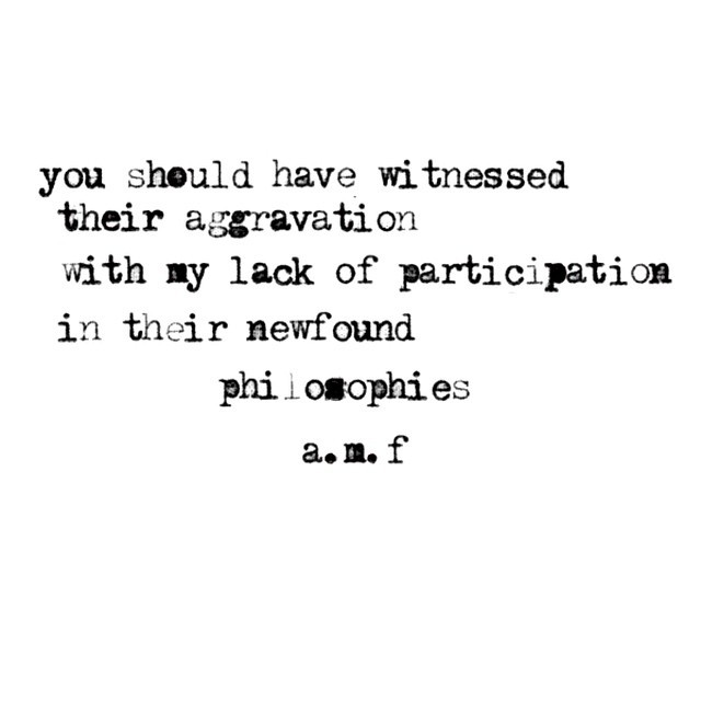 ashleymarieflach:  i’ll never conform// #poetryisnotdead #poetsofig #poetsofinstagram