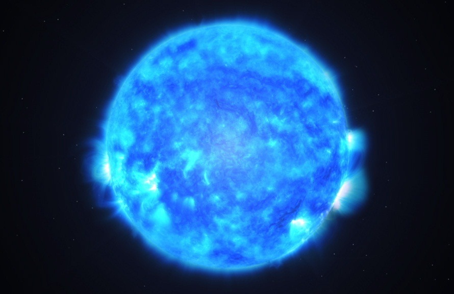 Un peu de Physique... — astronomyblog: Blue supergiant star Blue...