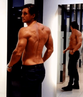 shreddedgifs:  Swedish stud Joakim Melkersson  