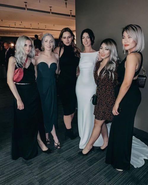 + #tbt to this magical night with these beautiful ladies + • • • • • | #yeg #wedding #dolledup #beau