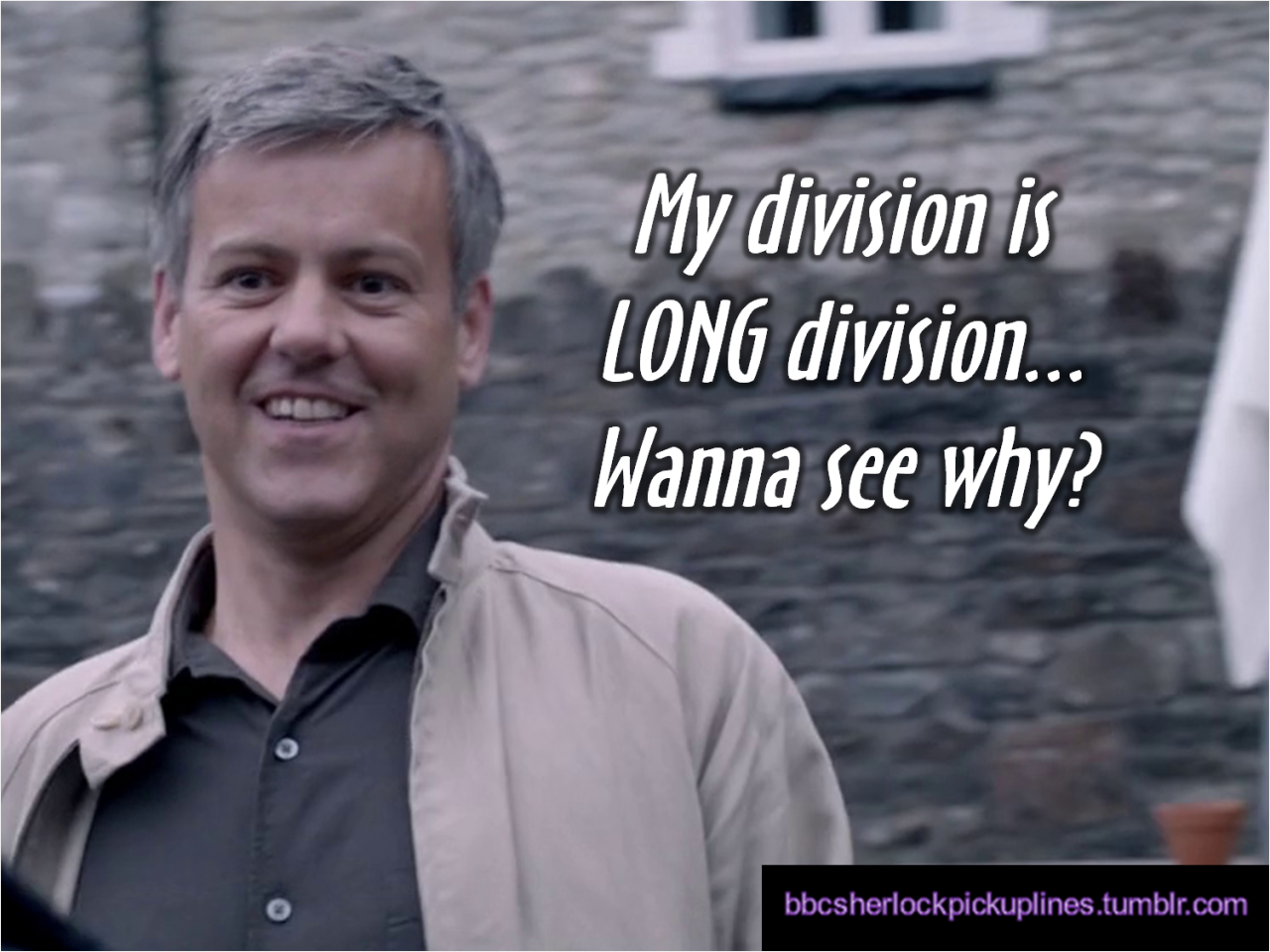 The best of Greg&rsquo;s division, from BBC Sherlock Pick-Up Lines.