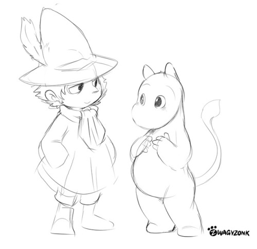 zwagyzonk - started watching moominvalley.