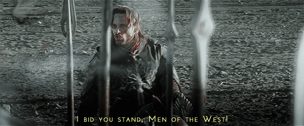 For Frodo — LOTR: The Return of the King - Aragorn&#39;s speech at...