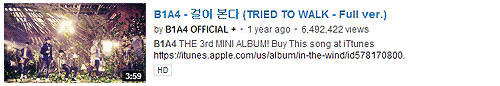 iaehyuns:  b1a4 on youtube [insp.] 