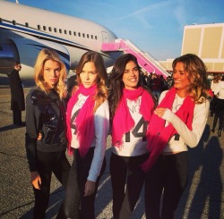 Vs-Angelwings:  The Vs Models And Angels Travel To London For The Vsfs 2014.