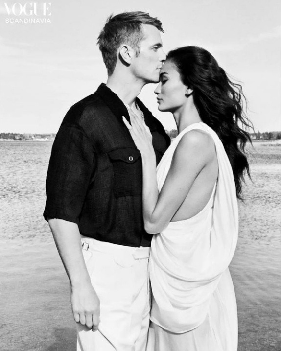 joel.kinnaman.fan.silvia — Joel and Kelly for Vogue Scandinavia ...