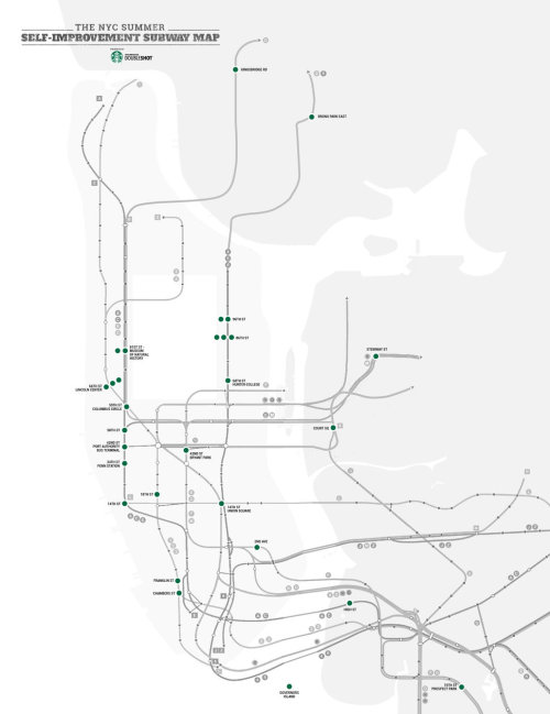 doubletheyou:  NYC Map