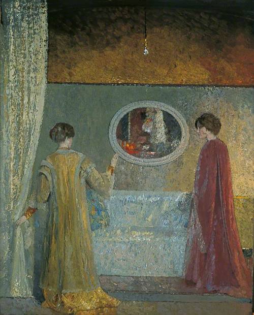 lilacsinthedooryard:Georg SauterThe Dispute  1911