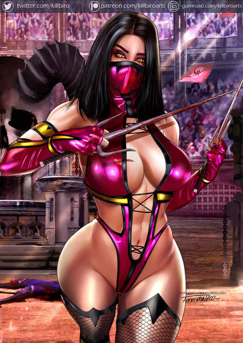 theagar:  (via MILEENA MORTAL KOMBAT (giu hellsing) by killbiro on DeviantArt) 