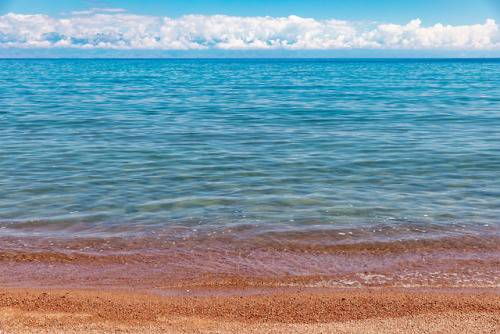 breathtakingdestinations: Issyk-Kul - Kyrgyzstan (by Ninara)  I have swam in this water . It was jus