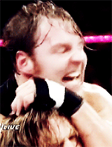 fyeahambrose:  9 favorite gifs of Dean Ambrose 
