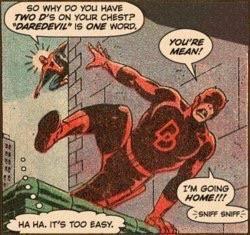 outofcontext-comics:Spider-Man is a bully