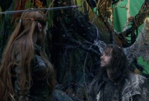 nelyo3:  Kili and Tauriel - behind the scenes adult photos