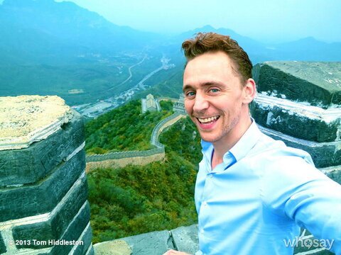 Tom's selfies are the cutest things in the world
