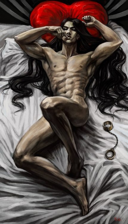 Dark Vala specially for House of Melkor magazine (feb/2017)Artist - @ramifonvergVK - Rami fon V