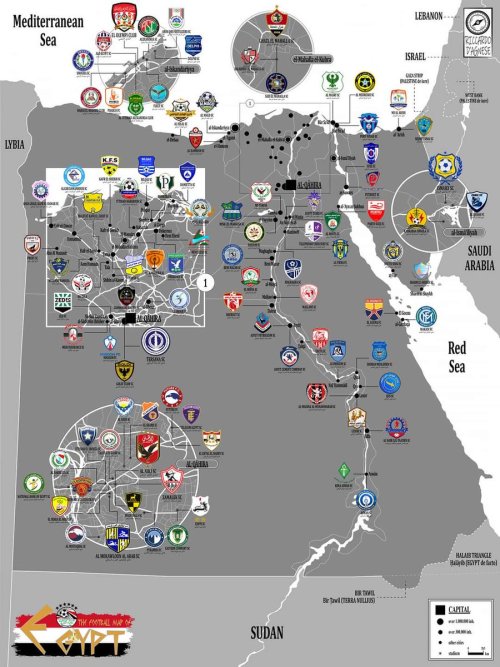 Saudi Professional League Map, Clubs