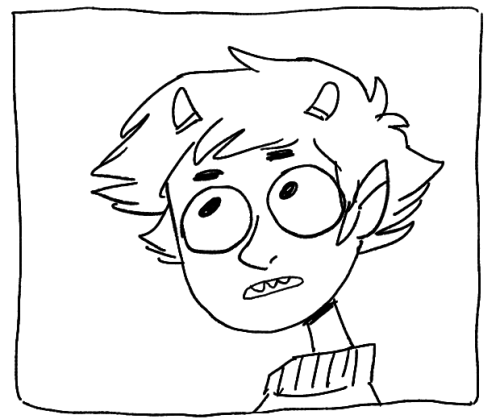 vantasticmess: sircuddlebuns: GeT iT, bRoThEr? :o) (based on this gem) karkat’s face tho