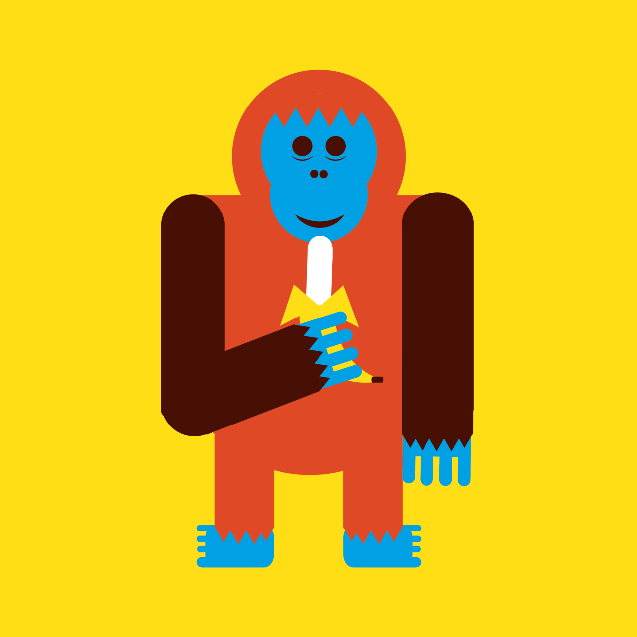 amychurchwell:  Orangutan. February 2013. 