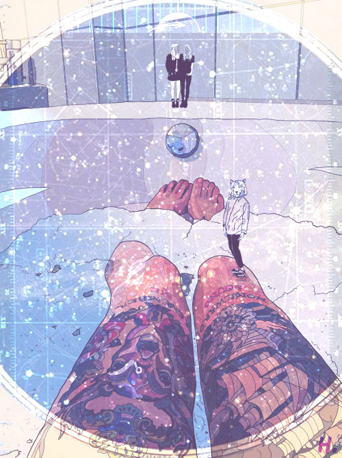 graphikh:  LUNAR BATH 