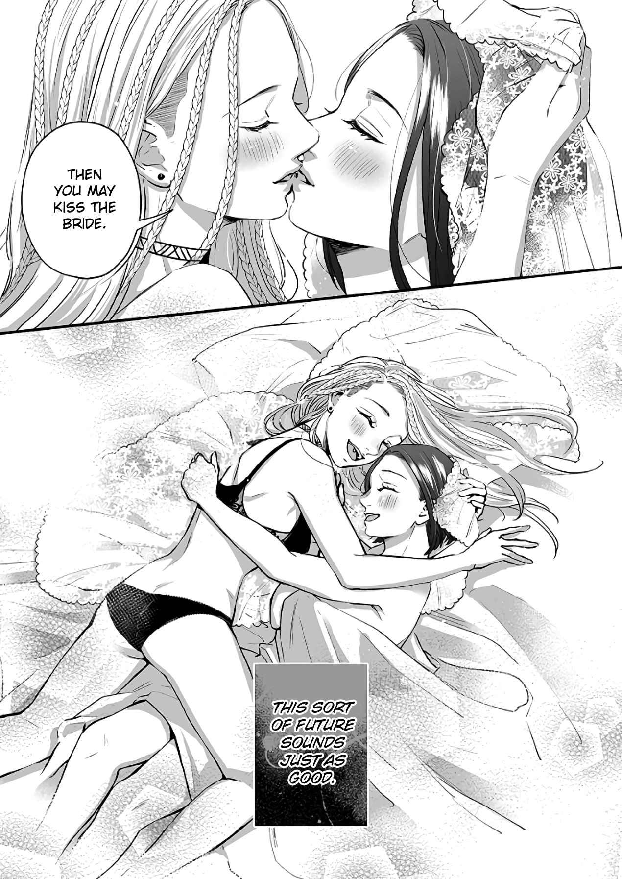 Erotic yuri manga