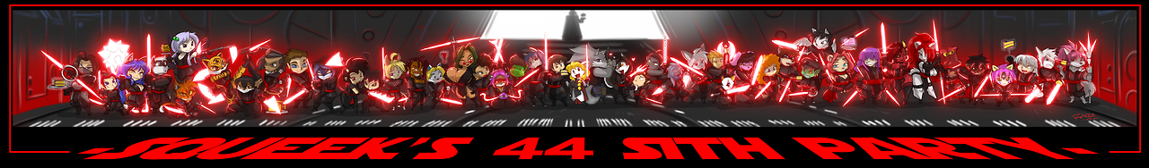 shonuff44:    Well here is the FINISHED version of Squeek’s Sith line-up (finished