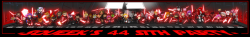 shonuff44:    Well here is the FINISHED version of Squeek’s Sith line-up (finished on time BTW). With the finished lighting effects and the guest of honor finally arriving (can you find him? ), the party can now start. I want to thank EVERYONE that