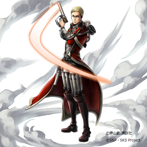  New today: Erwin&rsquo;s new Hangeki no Tsubasa image for the &ldquo;Struggle
