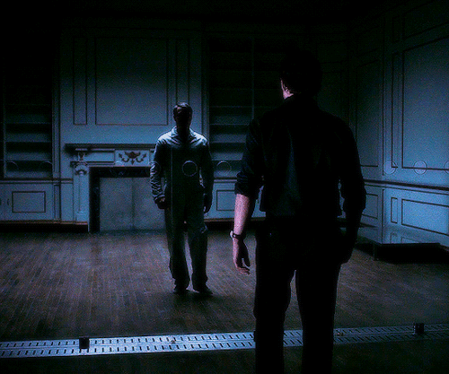 He Sees The World Differently Than We Do, He's Like A Fallen Angel, He Just Sees The Opposite. He Sees