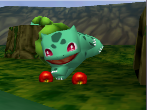 bulbasaur-propaganda: lowpoly Bulbasaur gives me life! Look at that adorable, decades-old model full