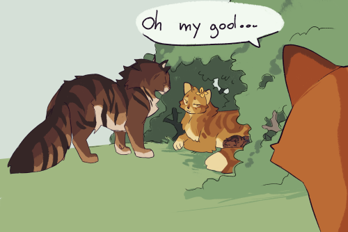 warriorcatdumpster: channeling my 13 year old self’s thoughts into firestar warriorcats today