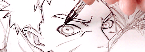 ireibaka:  The process of drawing and coloring hotkage (✿◡‿◡) 