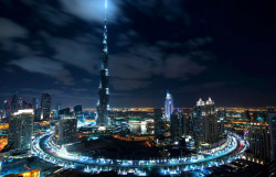 cityneonlights:  The Heart of Dubai by Dany