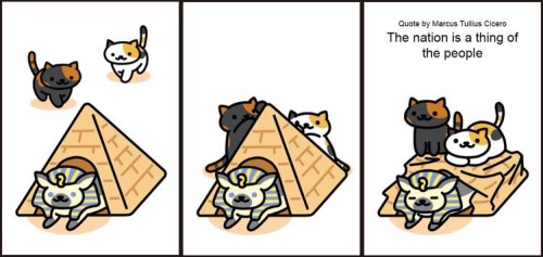 ap-world-history-memes:Neko Atsume x Poets and philosophers through history