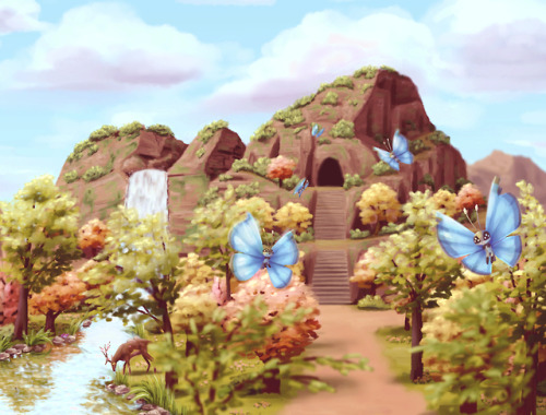 jasmiinininja: I love forests in Pokemon Rejuvenation, they’re so Cute and Colorful 