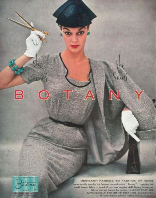 “Botany” fabrics, ,1954