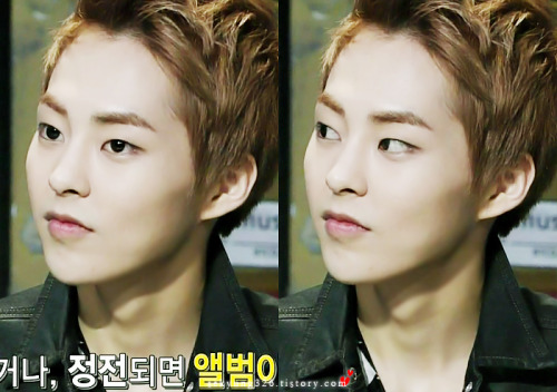 sekyung326:  [cap] 130826 비틀즈코드2 EXO 엑소 시우민 xiumin - 2  Xiumin so cute I love how he makes his facial expressions so cute.