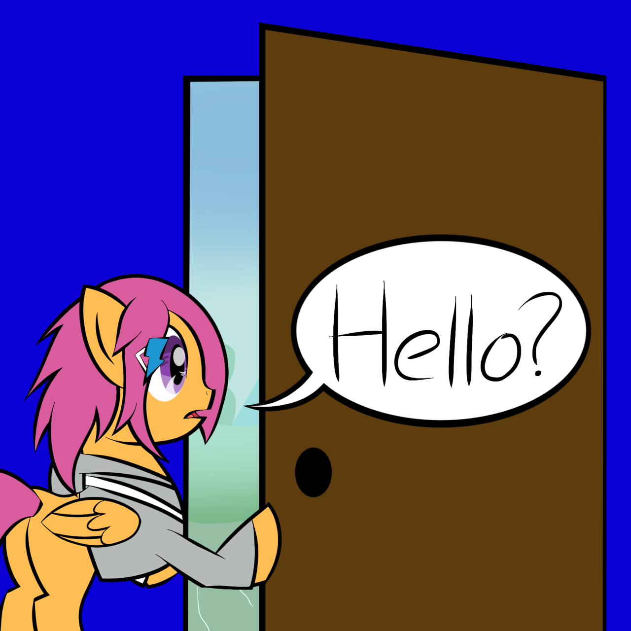 motherlyscootaloo:  Guest Art By Lucid Dusk  Aww ;w; &lt;3