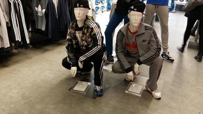 Desarmado pintor Sinceridad Slavs Squatting — Adidas knows their target demographic