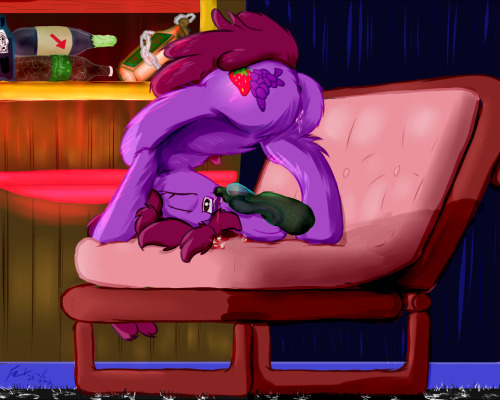 feelin-fristy:  “Berry Flop” and “Say Anh~” Two beautiful commissions from berrypunchafterdark​ of everyone’s favorite Alcohol Pone, also featuring Colgate :3! //// Support Frist (me) on Patreon, yo!https://www.patreon.com/fristart?ty=hRewards