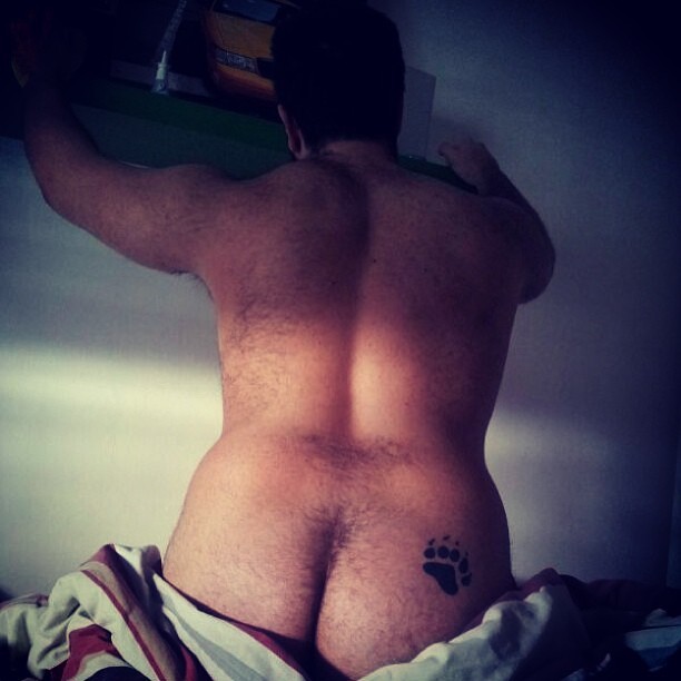 Man butts