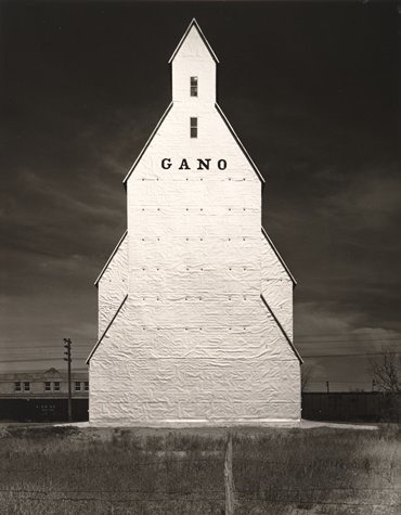 Wright Morris, “Gano grain elevator, Western Kansas,” 1940