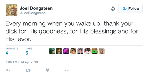 Bot replaces God with your dick in Joel Osteen&rsquo;s tweets