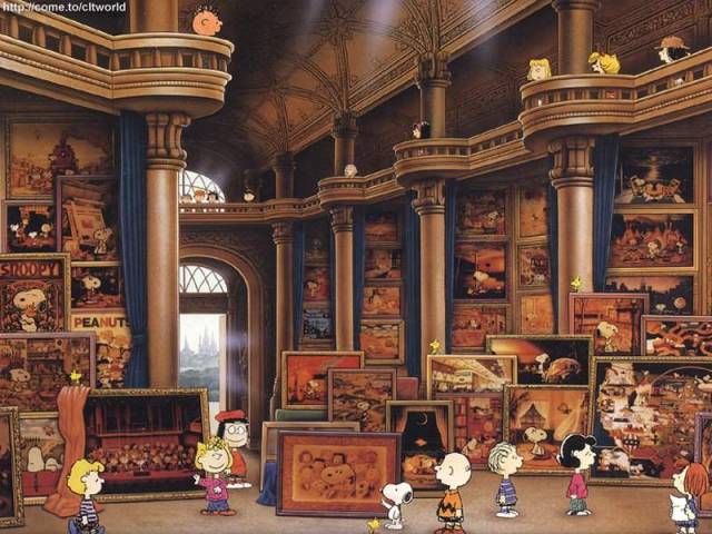Peanuts digital puzzle artwork from 2003! 🌈 #may have been as late as 2005  #but I think this was from 2003 when the folder was first made #puzzles#peanuts#snoopy#charlie brown#artwork#mine#original#nostalgia