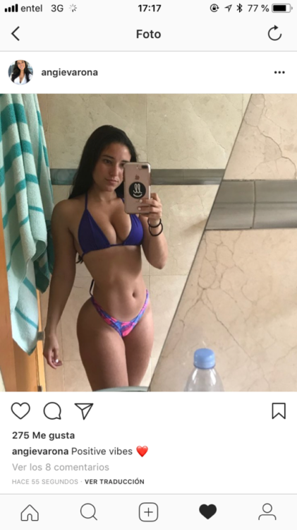 misterofa: Angie Varona  Fuente: www.instagram.com/angievarona