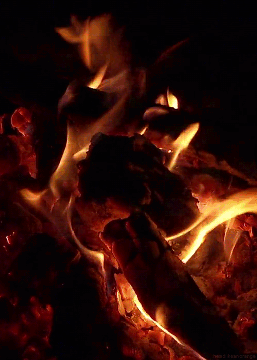 lo scoppiettante&hellip;calore della nostra fiamma&hellip; mantiene il perfetto