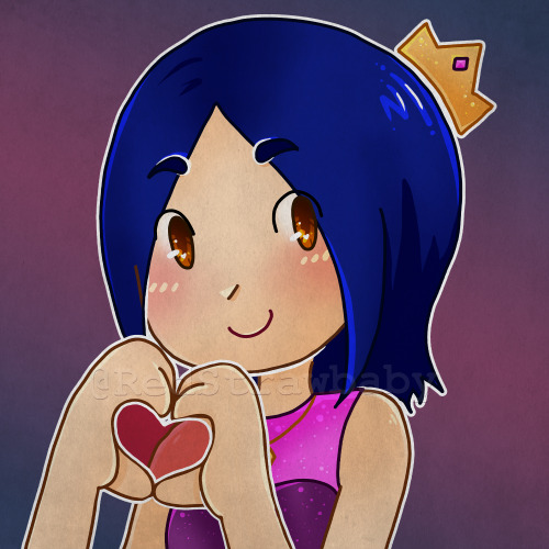 Princessemote and icon commission to KailynGrace95 uwuTwitch | Twitter | Instagram