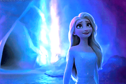 Elsa With Her Hair Down