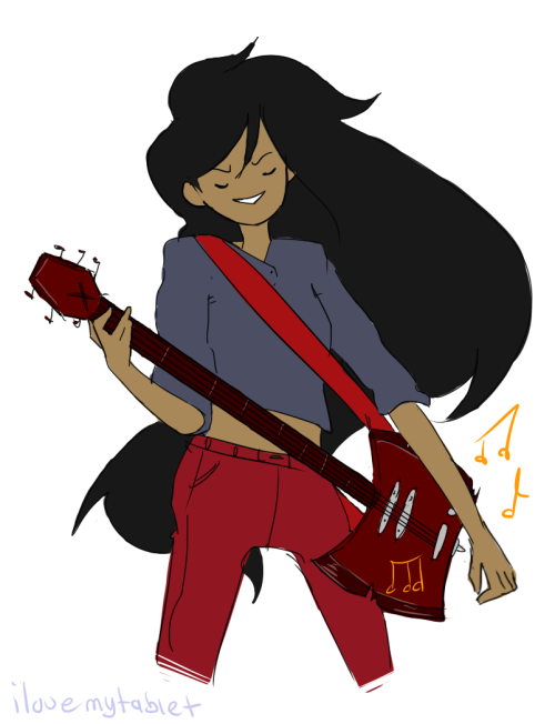 ilovemytablet:Ohh ohhhhhh.  It’s Marceline The Human. 