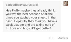 Dndkdkdj A lot of people are telling me I should just tell them I got a weak bladder/just having accidents and dealing with it myself,&hellip; butttt I don’t think I could!!!! *stares at floor* I honestly think I’d rather jump out my window then tell